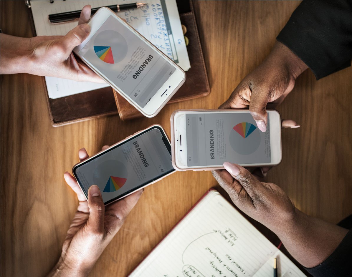 Business People Analyzing Data